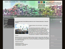 Tablet Screenshot of kulturtrialog.de